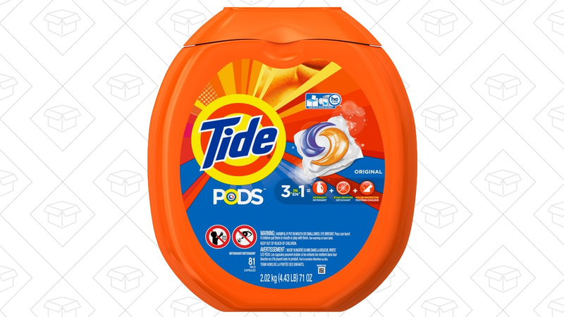Tide PODS 81-Count Tub, $15 after $2 coupon